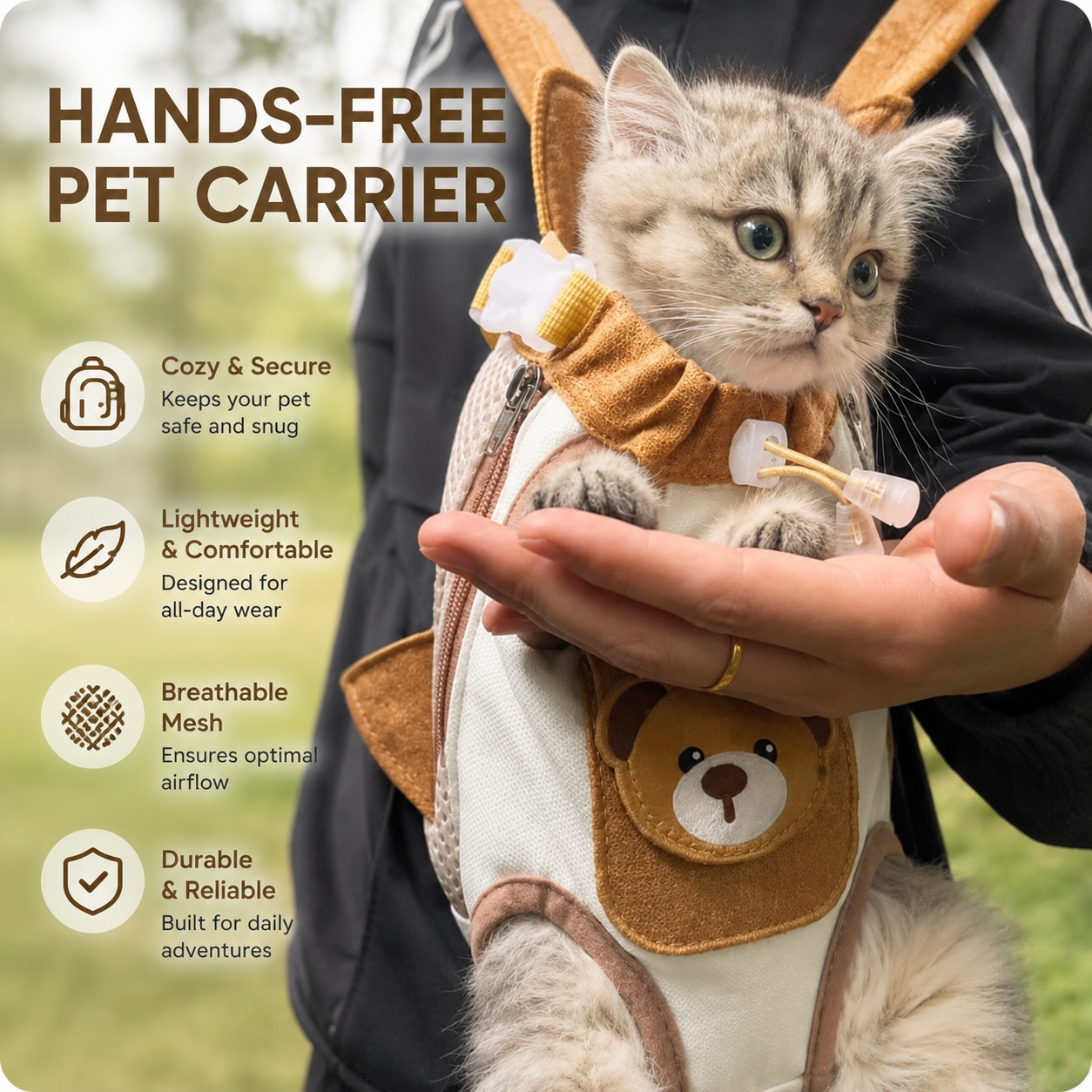 Dog Backpack Carrier – Take Your Pet Anywhere