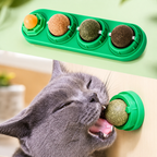 Catnip & Silvervine Cat Toy Balls – 4PCS