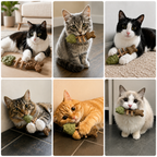 Fish Bone Cat Dental Chew Toy