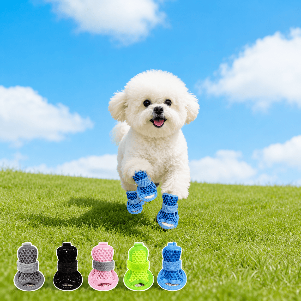 Breathable Mesh Summer Dog Sandals