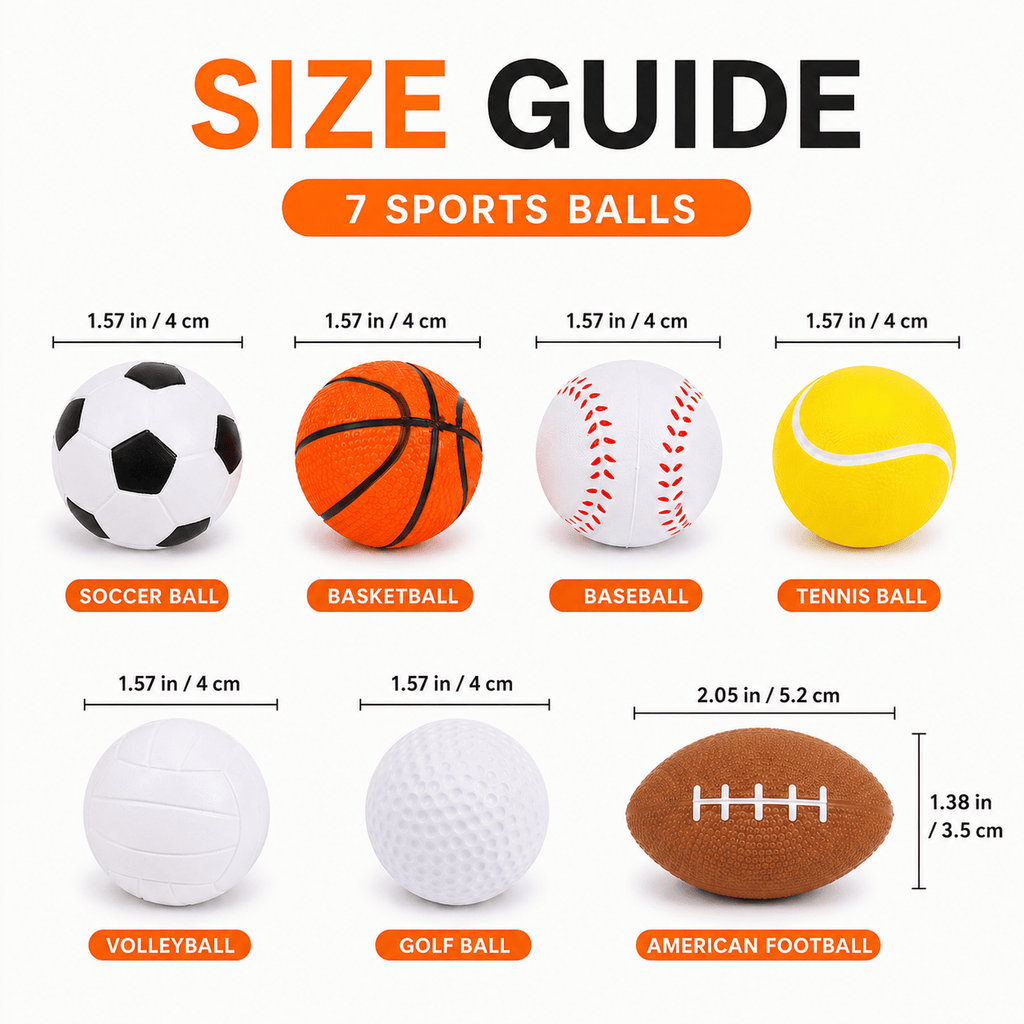Mini Sports Cat Toy Balls