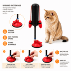Interactive Cat Boxing Toy – Suction Cup Self-Play Punching Toy for Cats