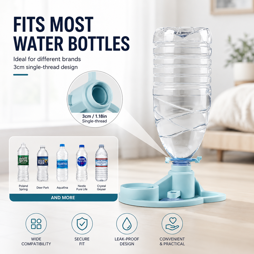 Gravity Pet Water Dispenser— No Electricity Required