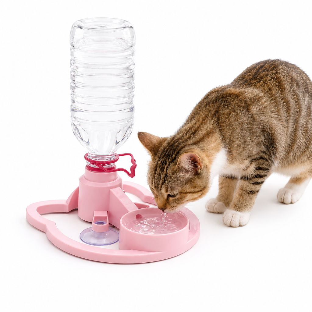 Gravity Pet Water Dispenser— No Electricity Required