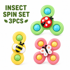 Interactive Suction Cup Cat Spinner Toy for Window & Glass | Rotating Cat Enrichment Toy