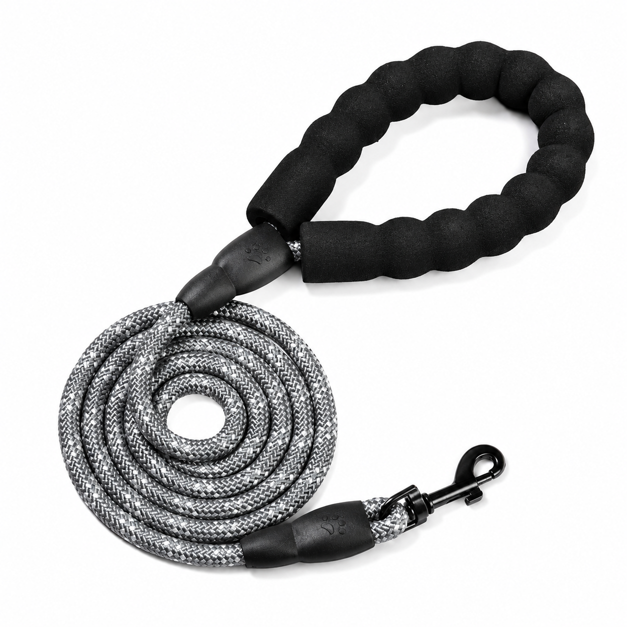 Reflective Nylon Dog Leash with Soft Padded Handle