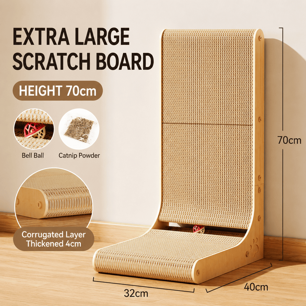 Cardboard Scratching Board for Indoor Cats