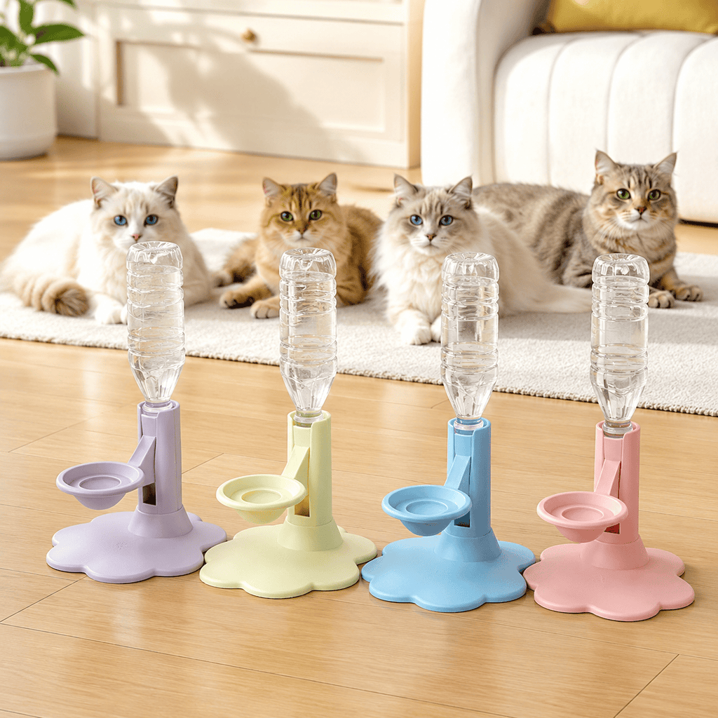 Adjustable Elevated Gravity Pet Water Dispenser
