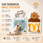 Removable Cat Scratching Pad Sticker