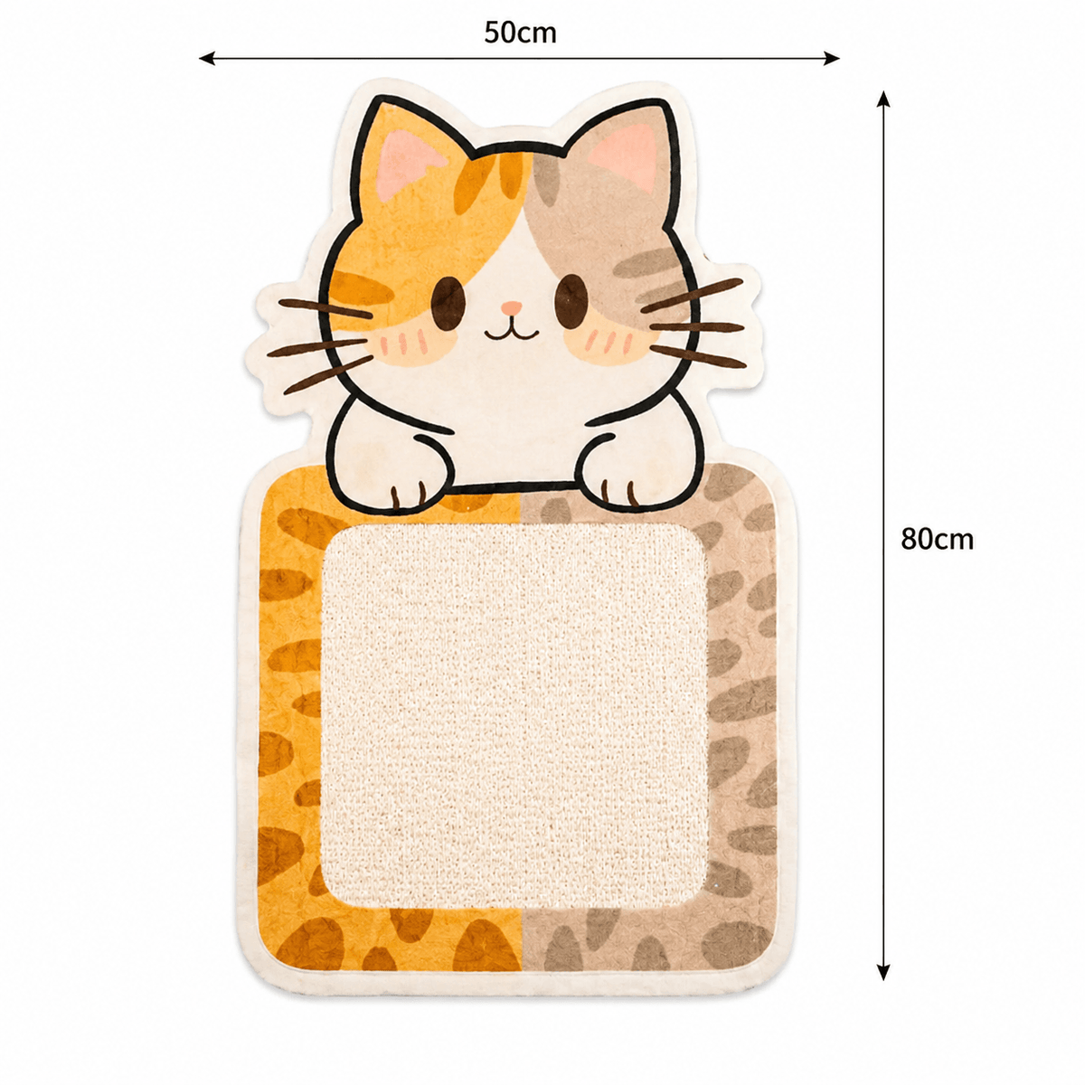 Removable Cat Scratching Pad Sticker