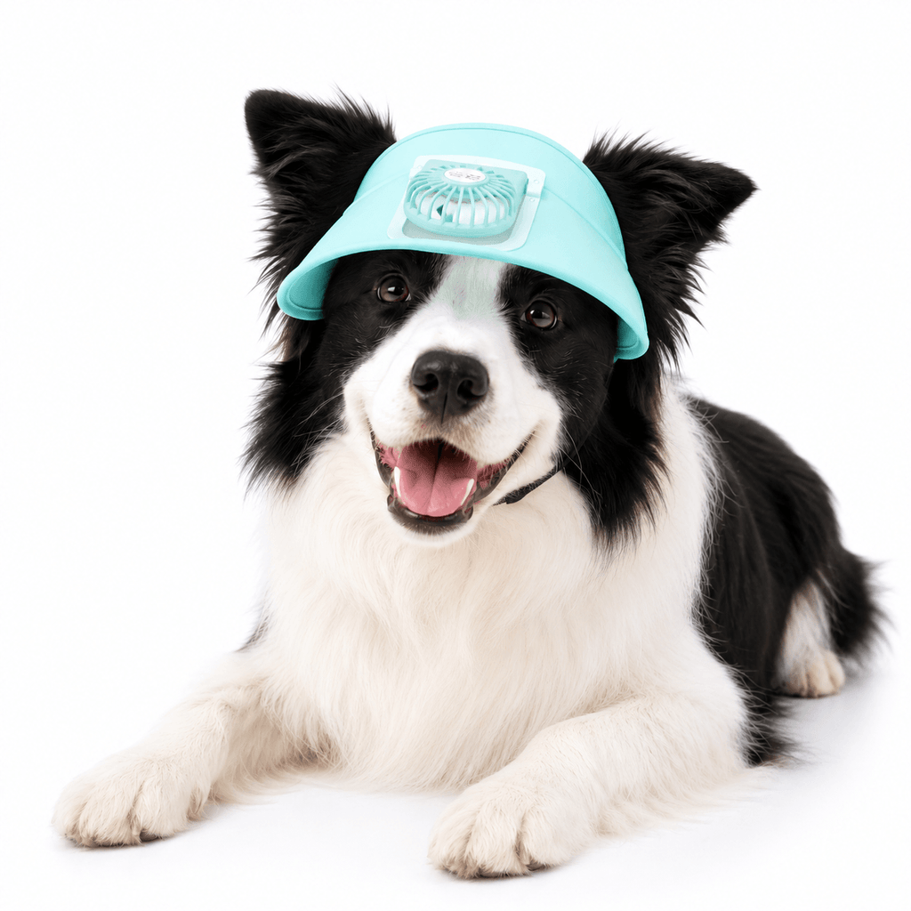 Pet Cooling Fan Hat