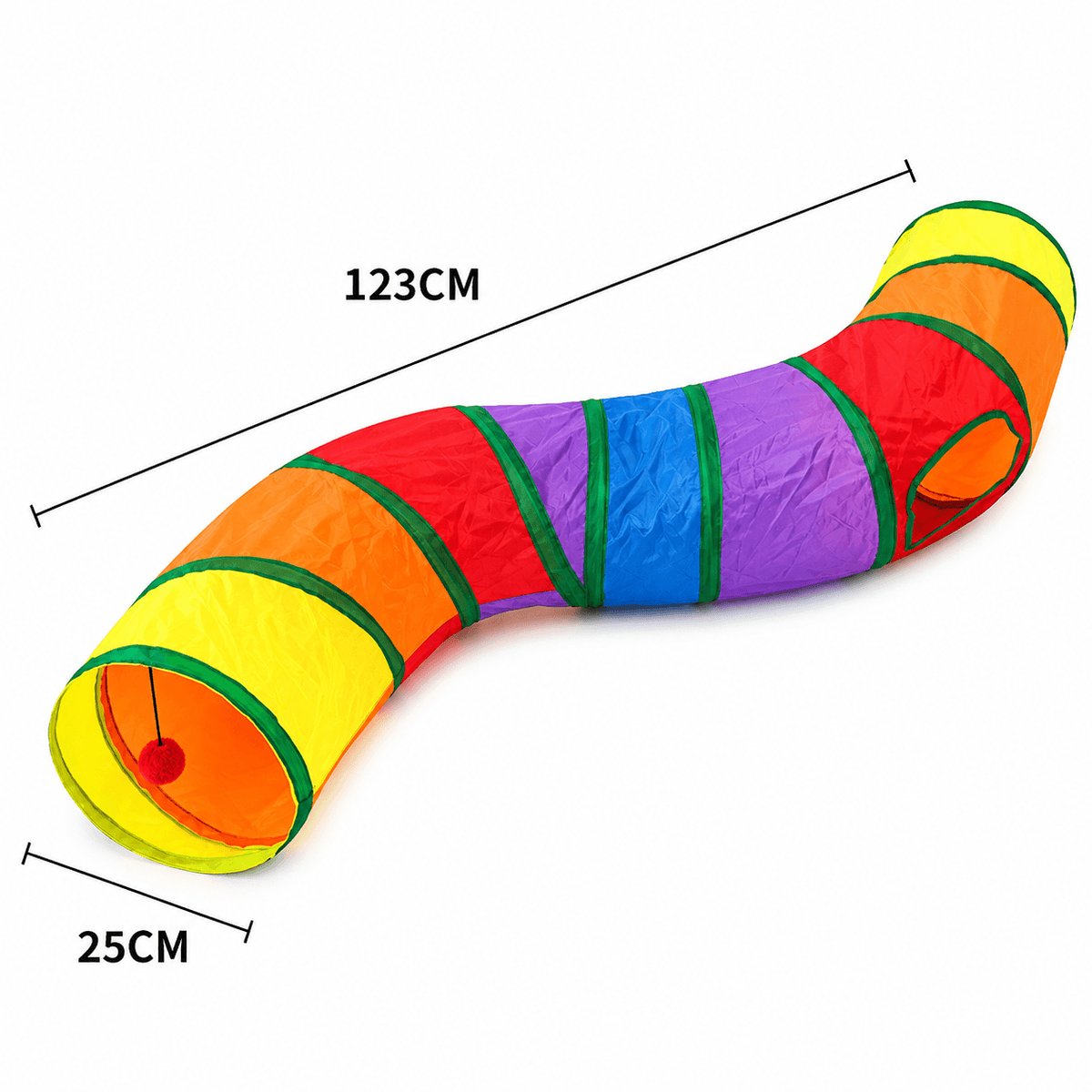 Foldable Cat Tunnel – Interactive Hide & Play Toy