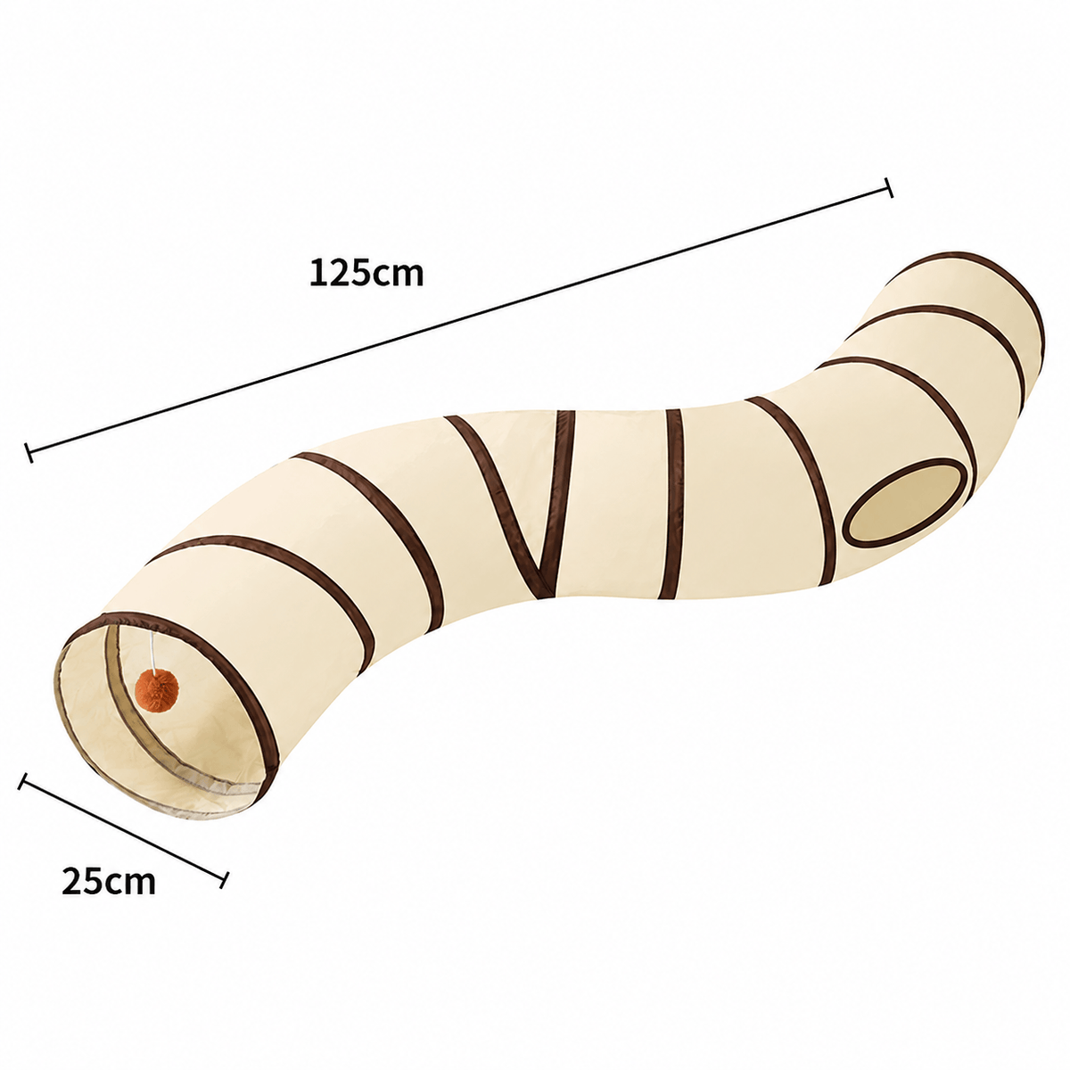 Foldable Cat Tunnel – Interactive Hide & Play Toy