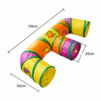 Foldable Cat Tunnel – Interactive Hide & Play Toy