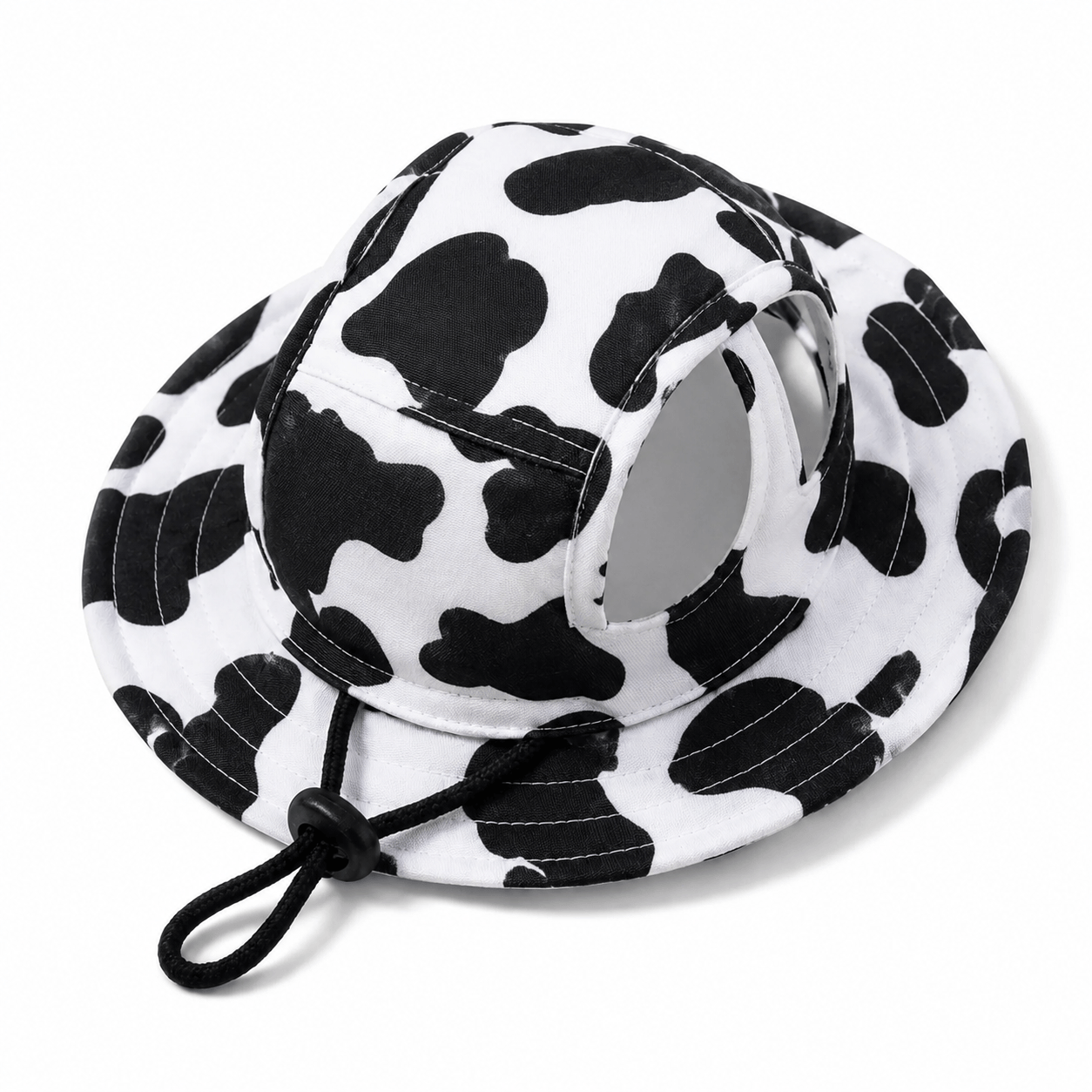 Cute Pet Sun Hat – Adjustable Outdoor Bucket Hat for Dogs & Cats