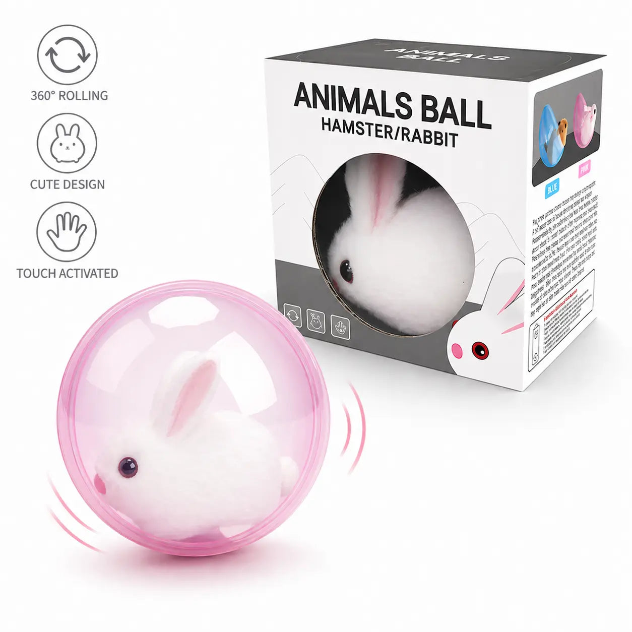 Electric Rolling Ball Cat Toy Fursera