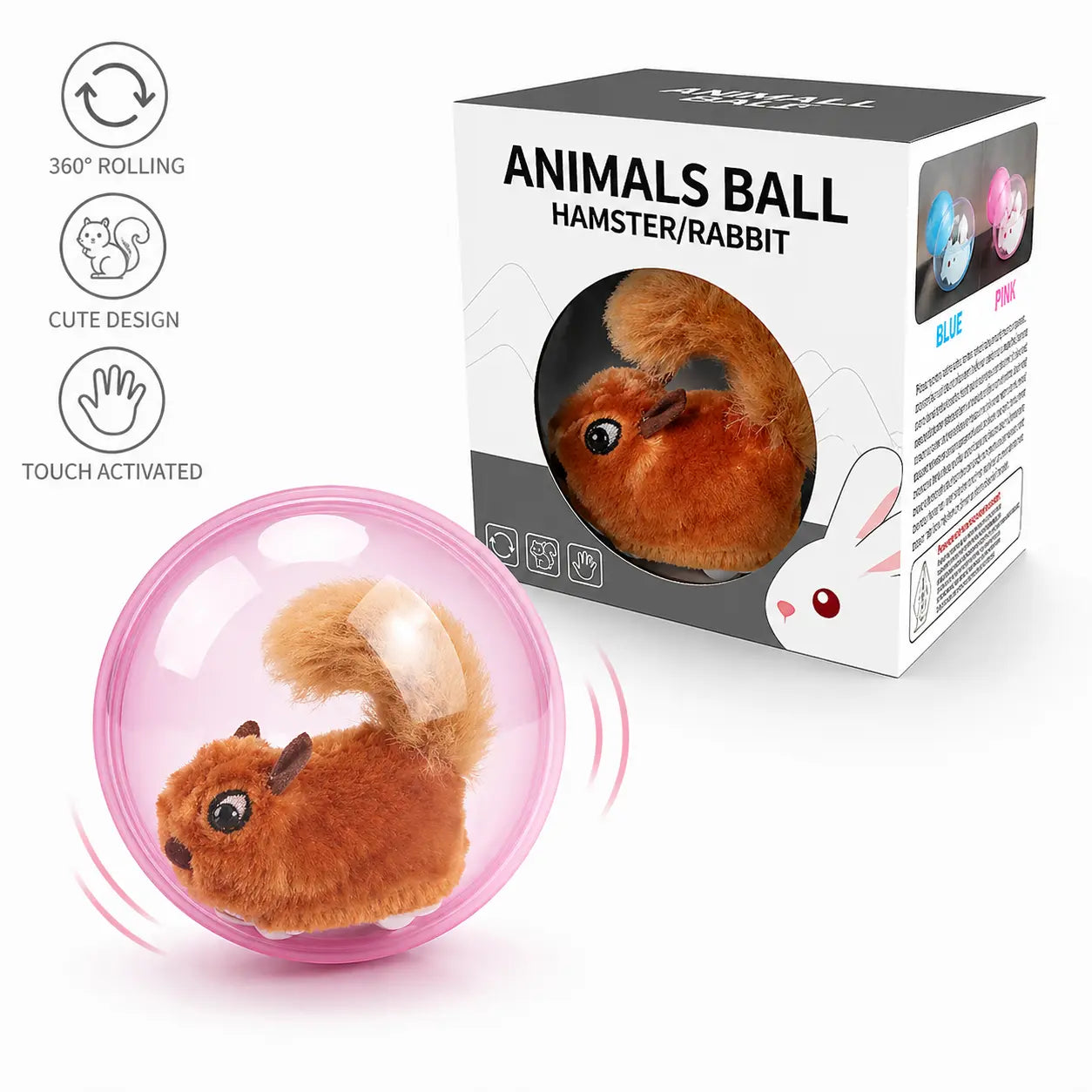Electric Rolling Ball Cat Toy Fursera
