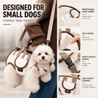 Dog Carrier Harness with Leash