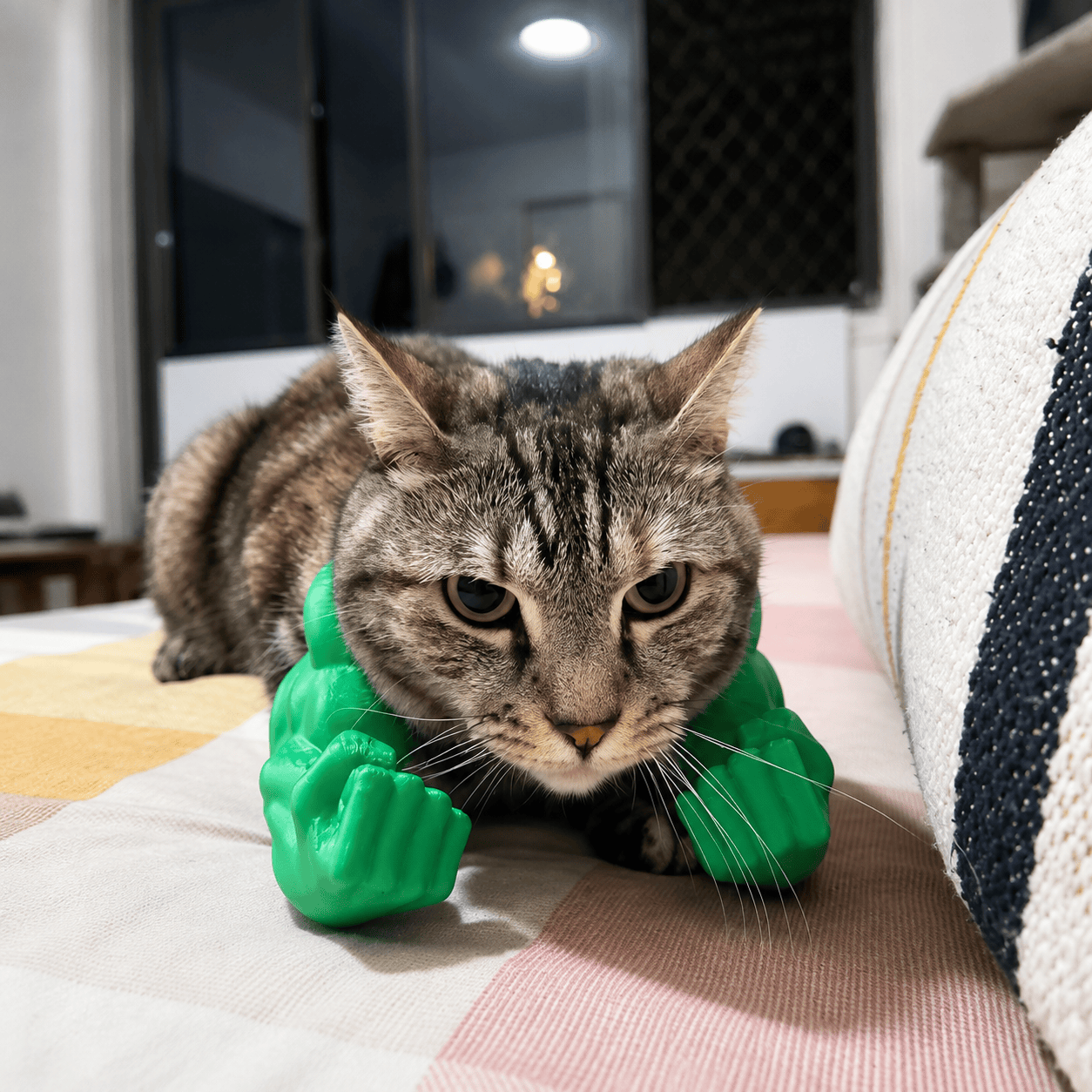 3D Printed Funny Cat Muscle Arms