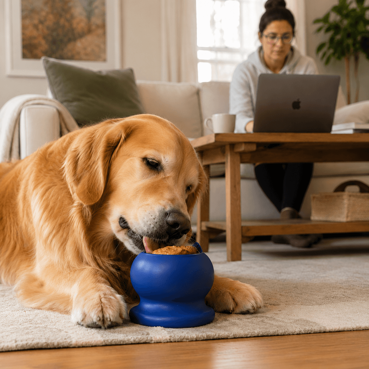 Frozen Fillable Dog Chew Toy