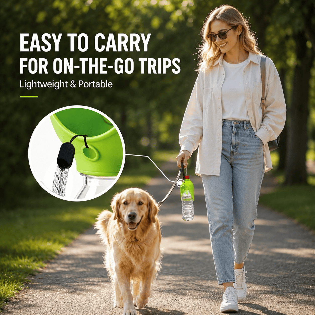 Portable Dog Water Bottle – Hydration Anywhere