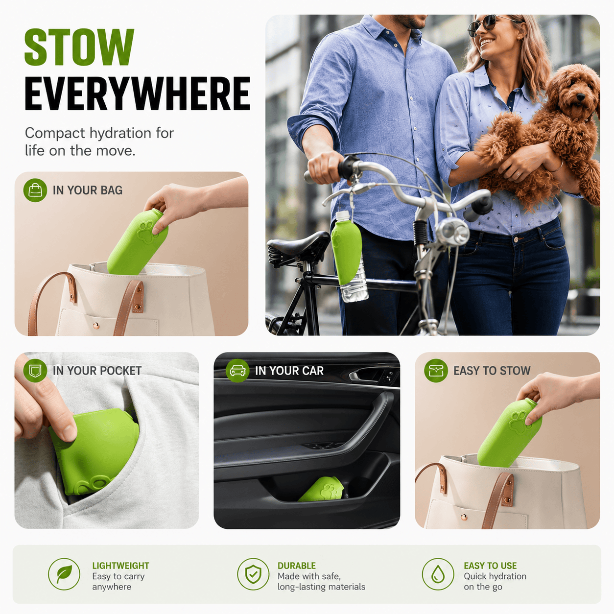 Portable Dog Water Bottle – Hydration Anywhere