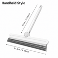 Pet Hair Remover Broom – Adjustable Carpet & Upholstery Fur Cleaner with Rotating Head