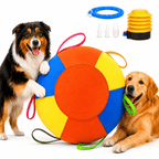 Dog Herding Ball with Handles & Pump