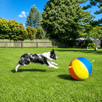 Dog Herding Ball with Handles & Pump