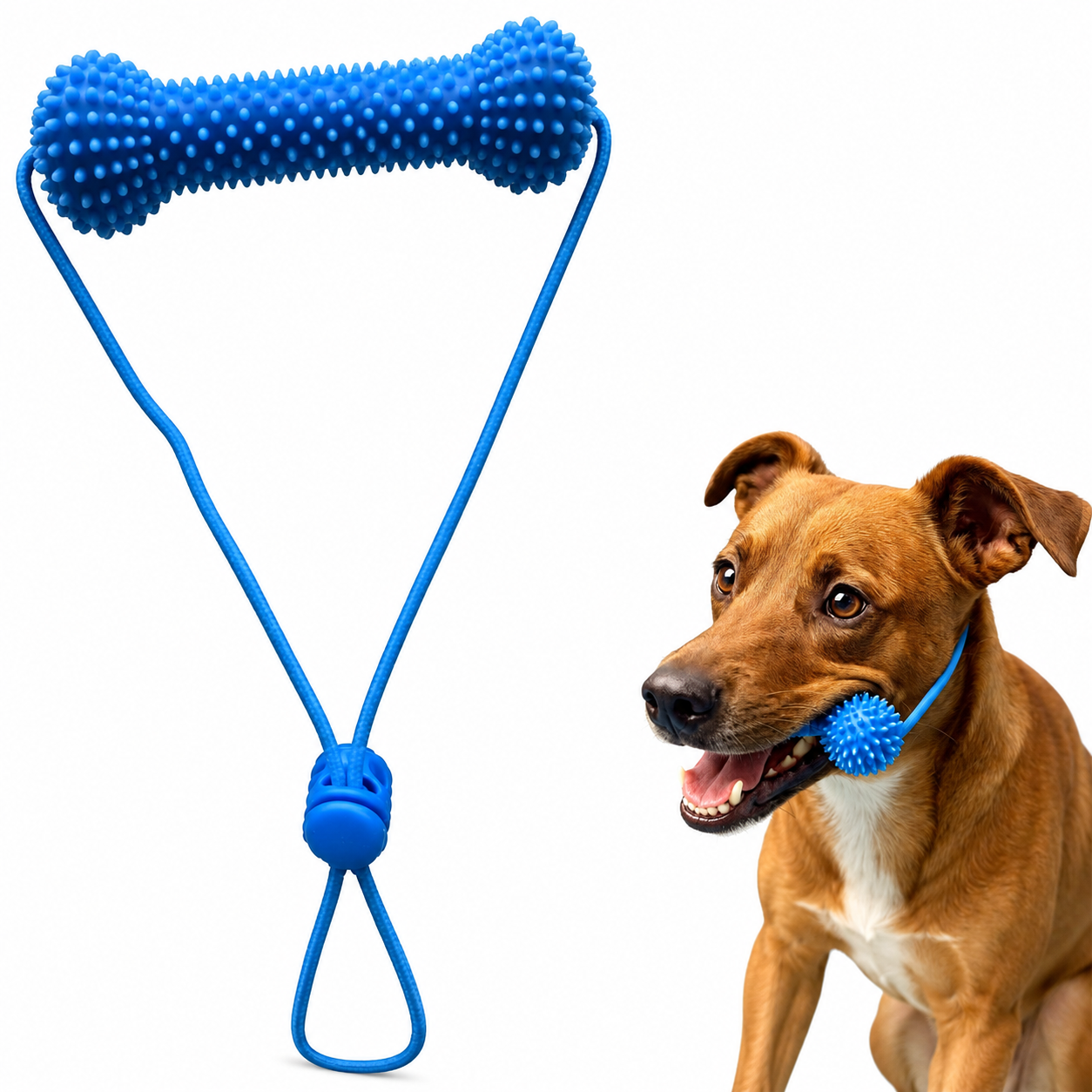 Dog Dental Chew Toy For Easier Teeth Brushing