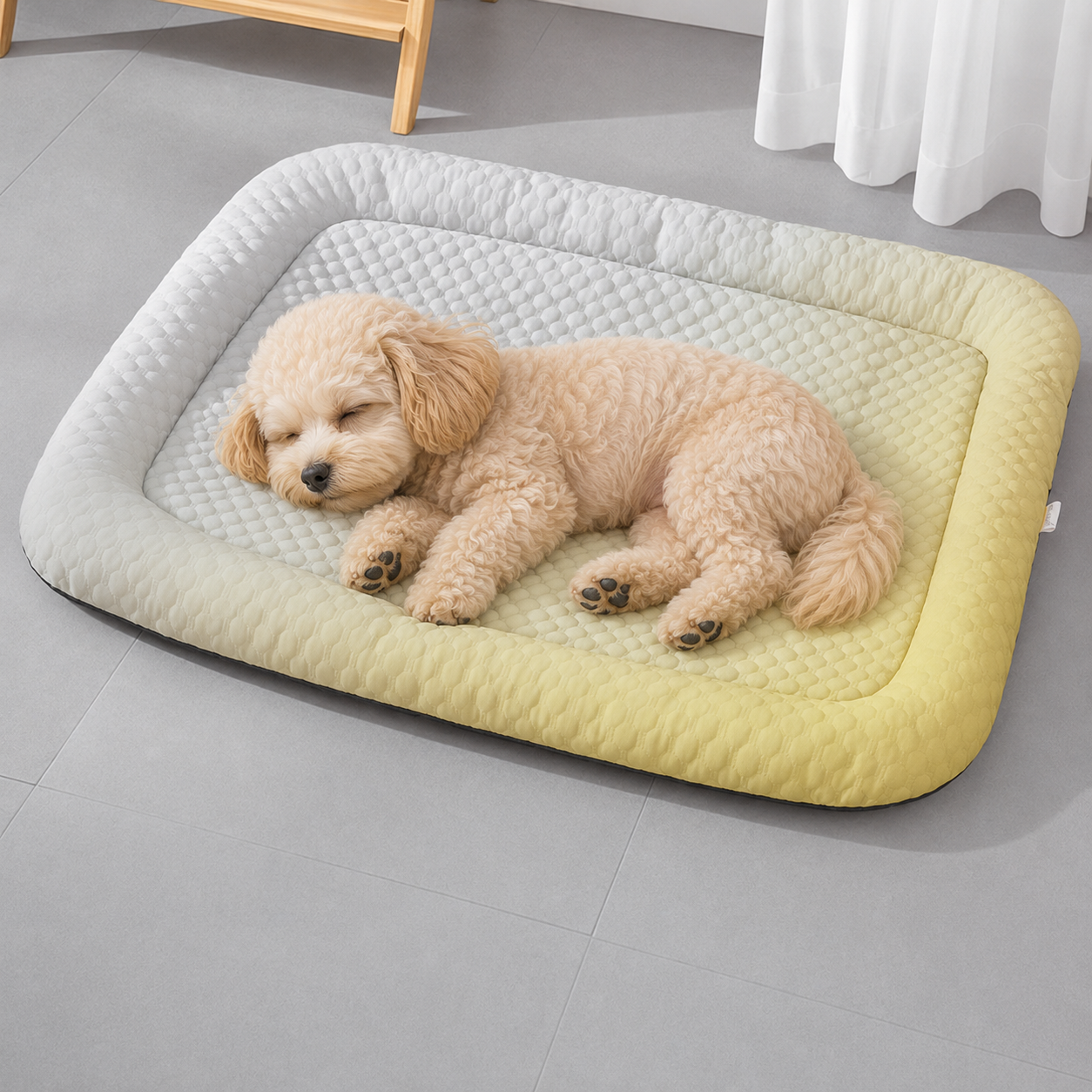 Cooling Ice Silk Pet Bed