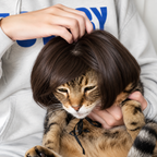 Funny Dog Wig for Cats & Dogs