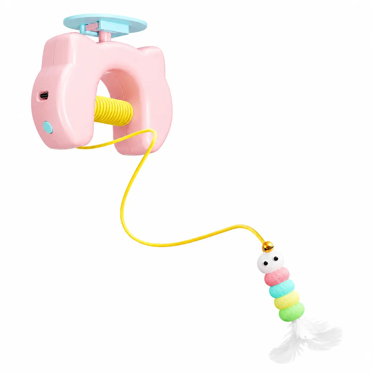 Automatic Moving Feather Cat Toy