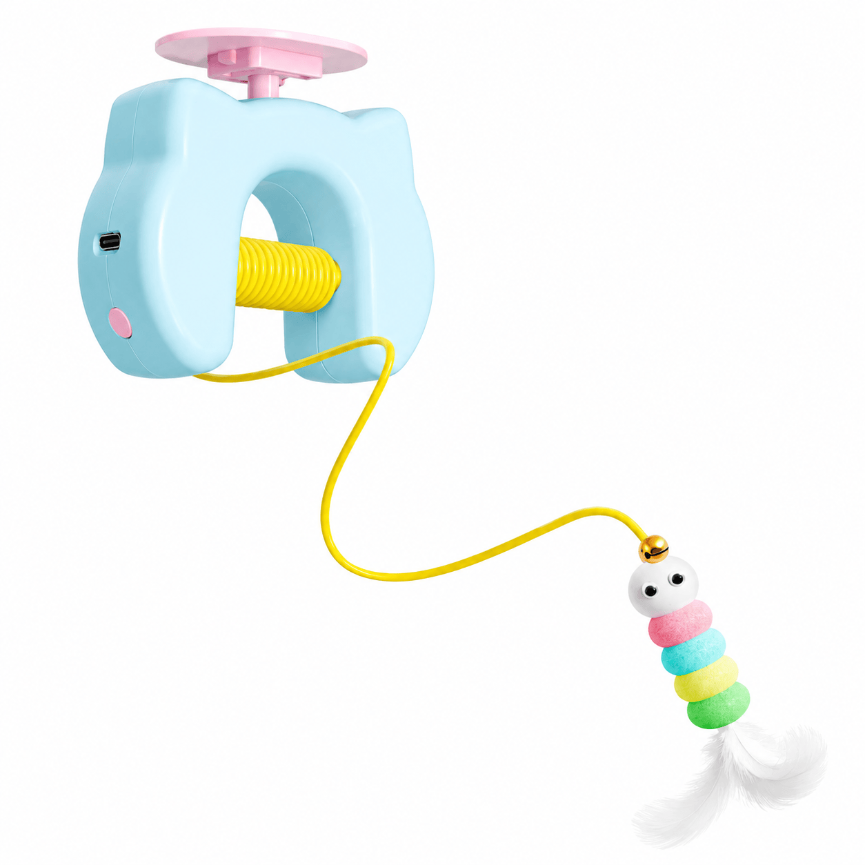 Automatic Moving Feather Cat Toy
