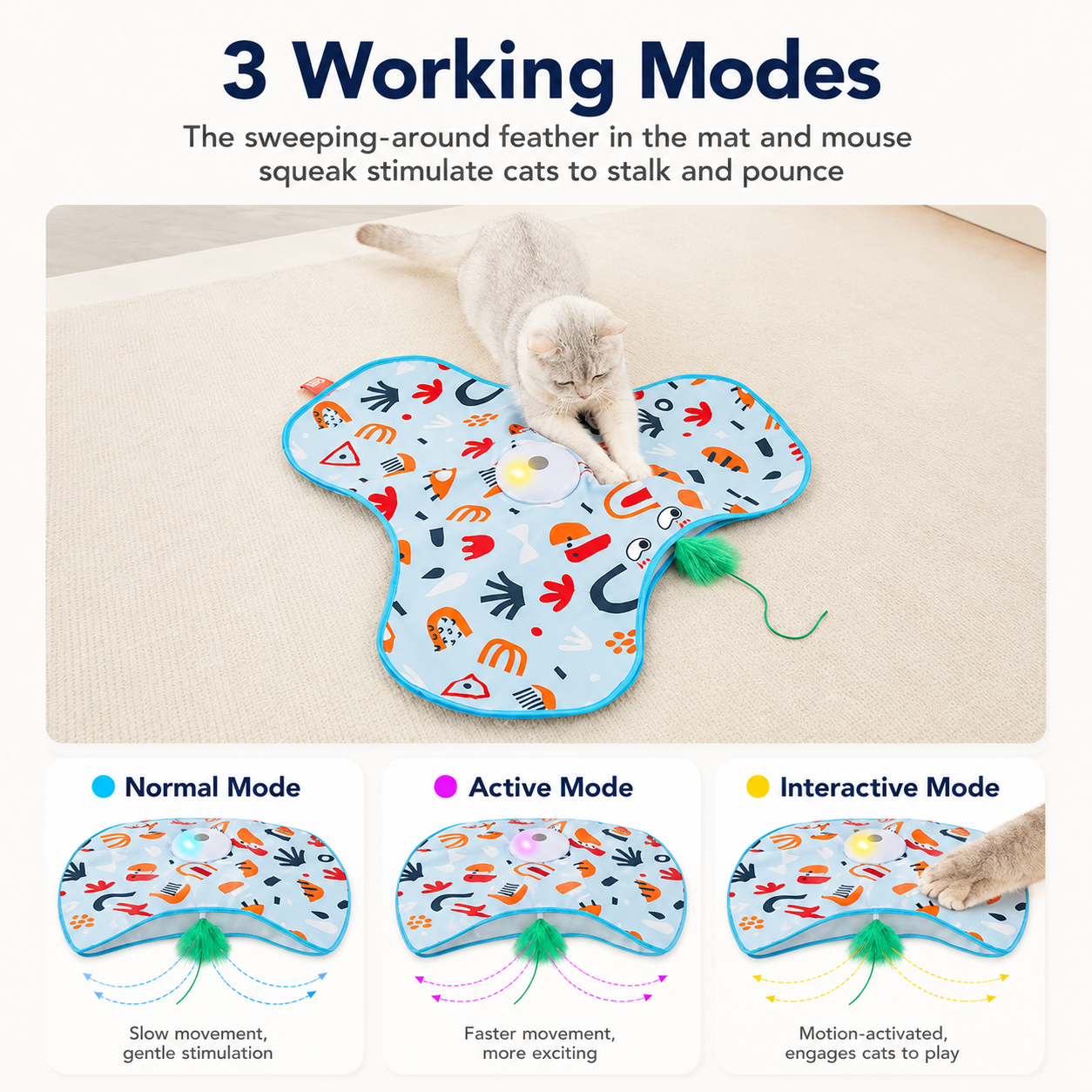 HuntingFun Pro – Interactive Hide & Seek Cat Toy