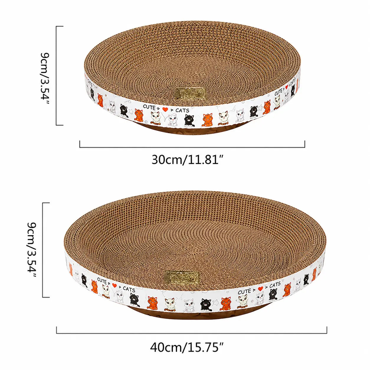 Cardboard Paradise Cat Bed for Stress-Relief, Claw Health & Furniture Safety Fursera