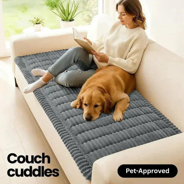 Plush Non-Slip Pet Sofa Cover – Soft, Protective & Washable Fursera