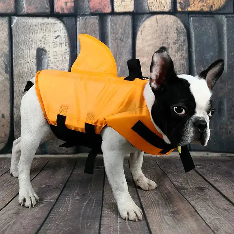 Dog Swim Vest – Shark Life Jacket for Safe Swimming STTM