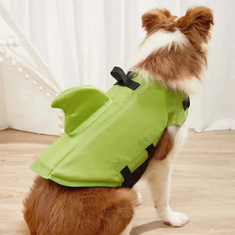 Dog Swim Vest – Shark Life Jacket for Safe Swimming STTM