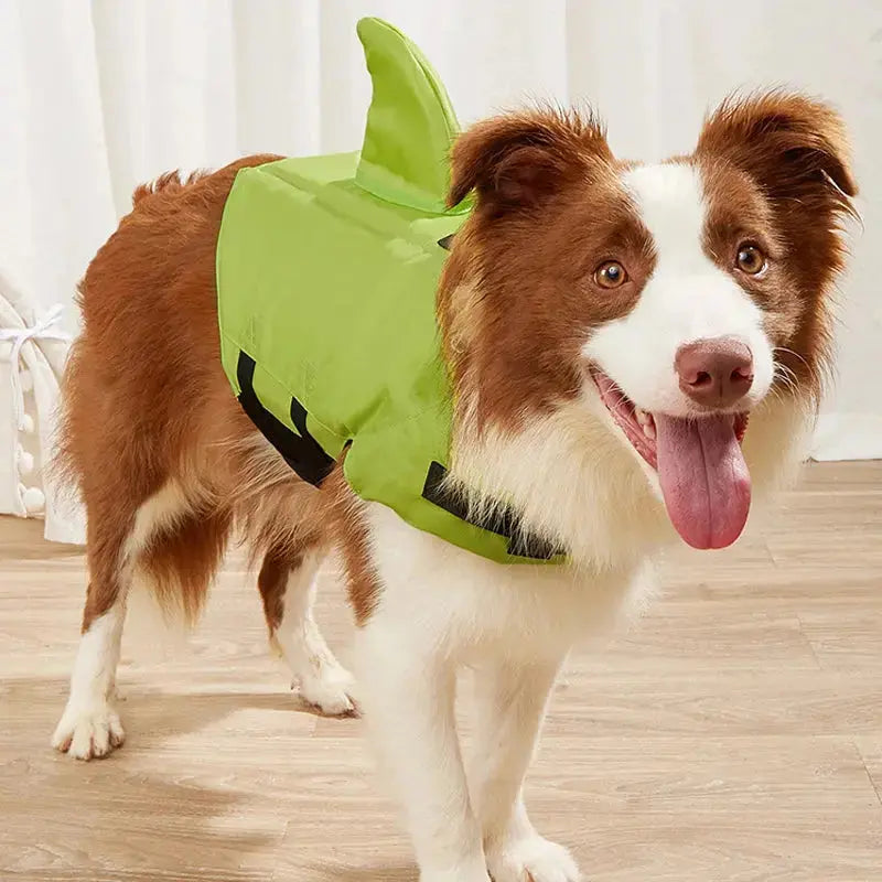 Dog Swim Vest – Shark Life Jacket for Safe Swimming STTM