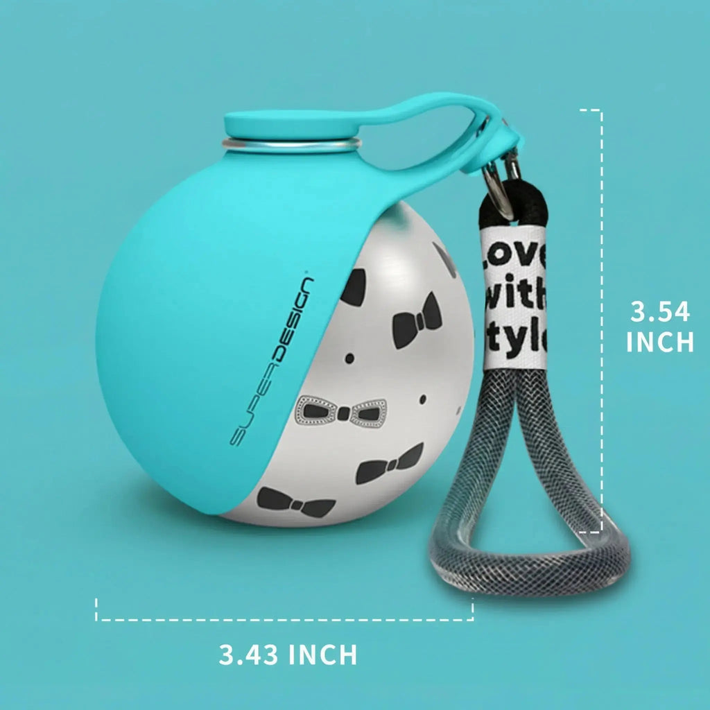 Portable Dog Water Bottle – Leak-Proof Travel Bottle with Bowl Fursera