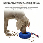 Dog Chew Tire – Tough Rubber Toy for Play & IQ Training STTM