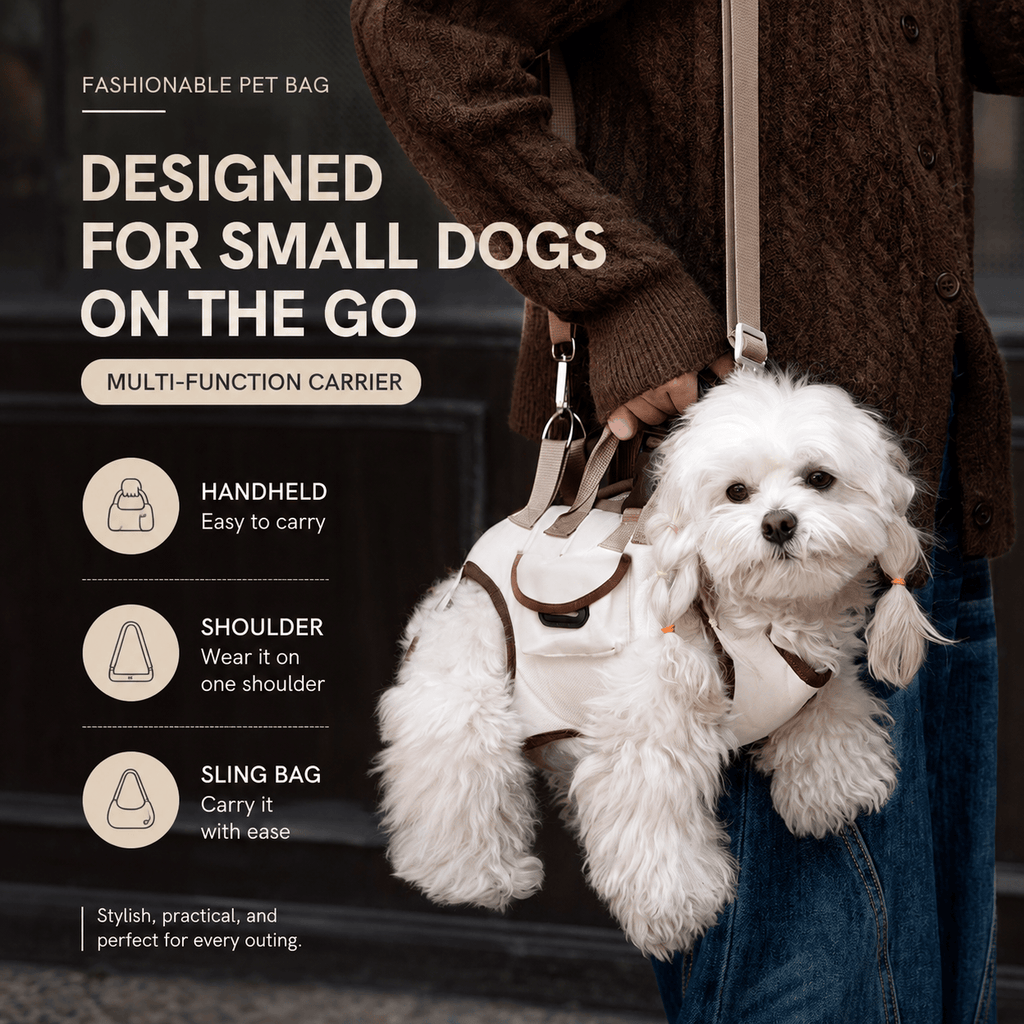 Dog Carrier Harness with Leash