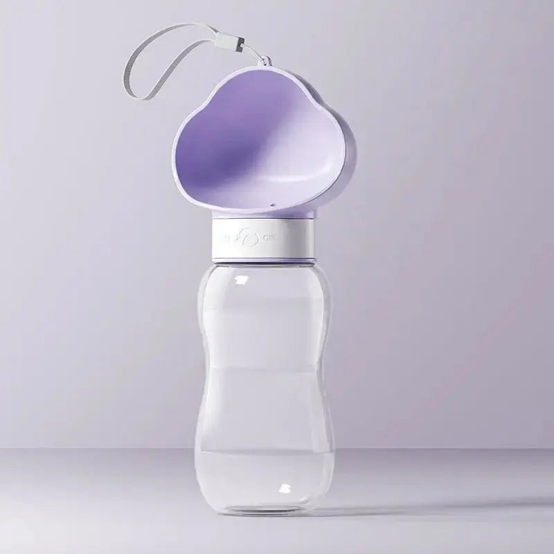 Travel Dog Bottle – Portable Water Feeder with Bowl STTM