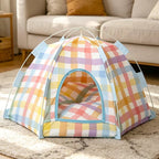 Tiny Luxury Pet Tent Bed