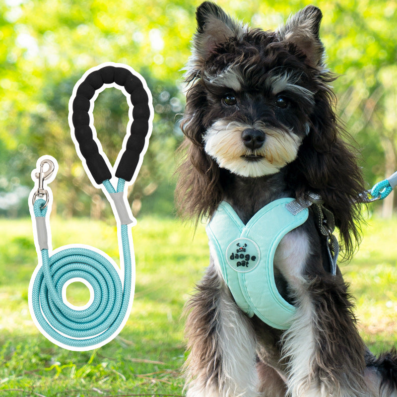 Adjustable No-Pull Dog Harness Set