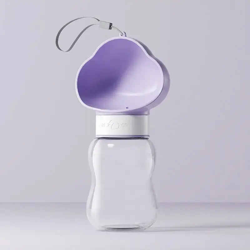Travel Dog Bottle – Portable Water Feeder with Bowl STTM