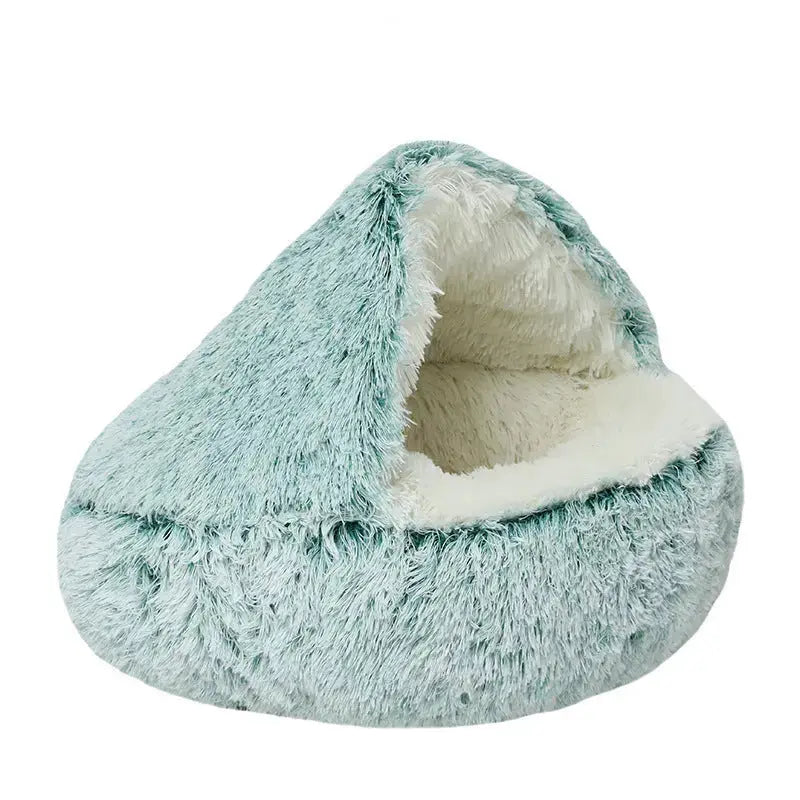 Calming Cowry Pet Bed – Cozy Anti-Anxiety Dog & Cat Bed Fursera