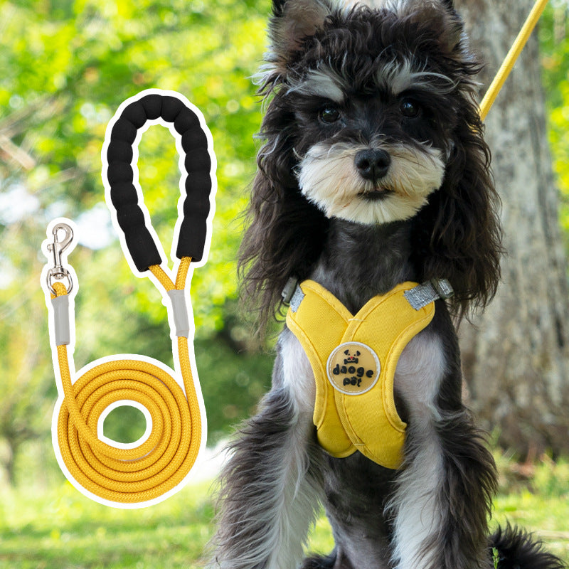 Adjustable No-Pull Dog Harness Set