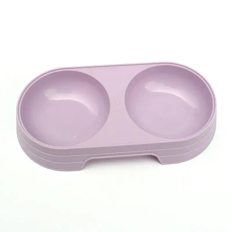 Dual Pet Bowl – Dog & Cat Food and Water Bowl Set STTM